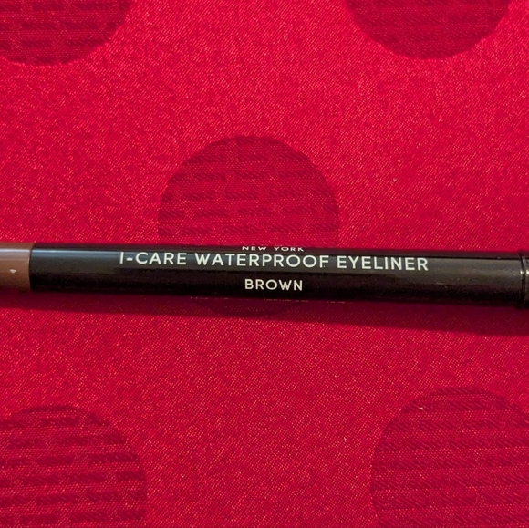 🤎 BROWN EYELINER Laura Geller I-CARE WATERPROOF EYELINER Brown New Without Box - Picture 5 of 6